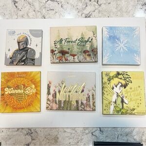 ColourPop Themed Eyeshadow Palette 6 piece Collection